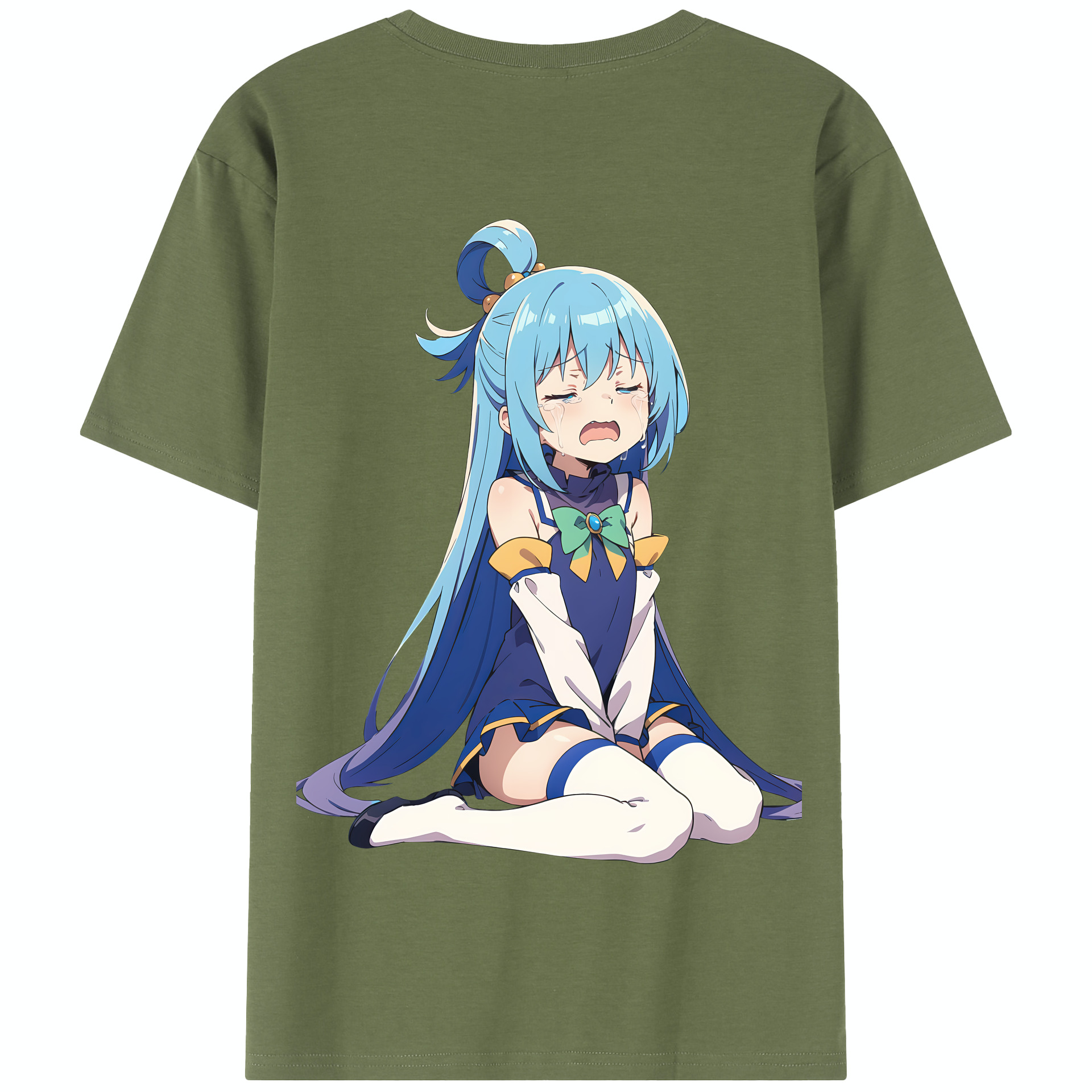 （画像用） 転スラ Regarding Reincarnated to Slime 綿100％半袖Tシャツ（背面プリント）
